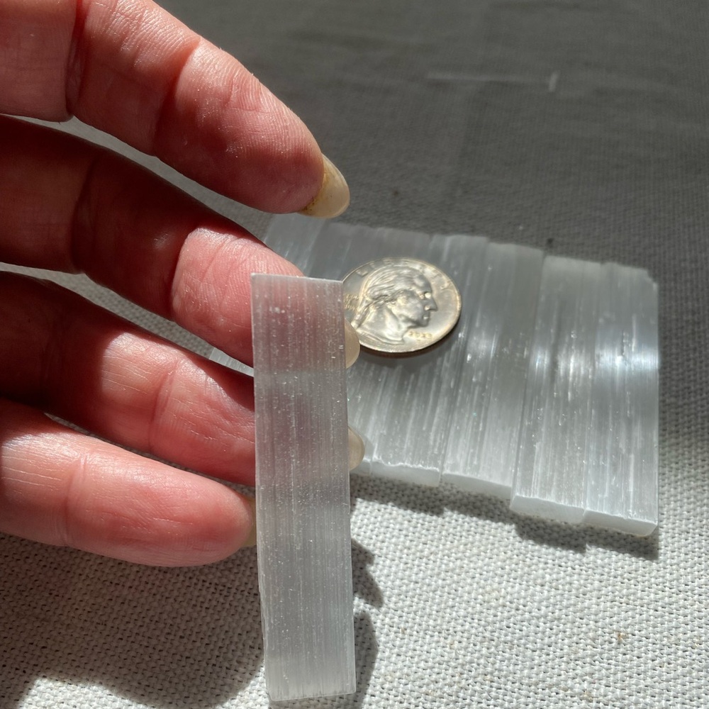 Selenite Crystal — Rectangular - Picture 4 of 6